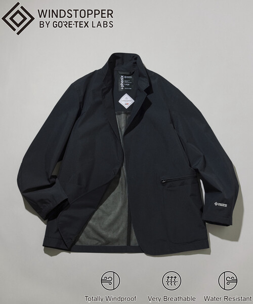 セール】+phenix/プラスフェニックス 別注 GORE-TEX WINDSTOPPER