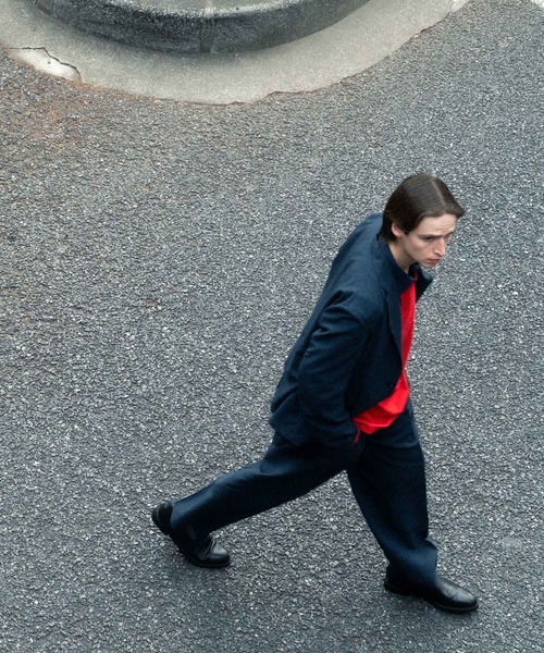 ADAM ET ROPE'(アダムエロペ)の「【COVEROSS/カバロス】テーラードジャケット×イージースラックス セットアップ(セットアップ・メンズ・ネイビー/ブラック/カーキ・S/M/L)」の10枚目の写真