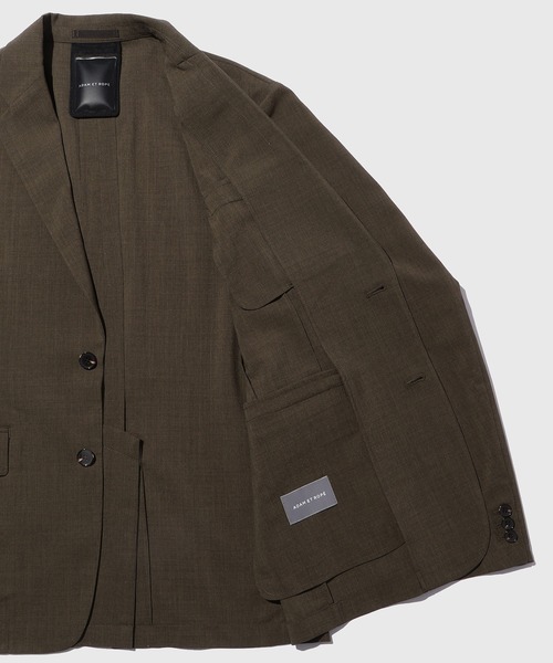 ADAM ET ROPE'(アダムエロペ)の「【COVEROSS/カバロス】テーラードジャケット×イージースラックス セットアップ(セットアップ・メンズ・ネイビー/ブラック/カーキ・S/M/L)」の22枚目の写真