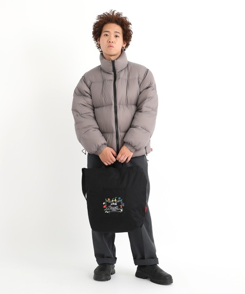 Manhattan Portage（マンハッタンポーテージ）の「PUMPHOUSE SHOULDER BAG COMBED COTTON GABARDINE DPL（ショルダーバッグ・レディース・ブラック・MEDIUM）」の15枚目の写真