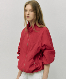 STRING WIND JACKET RED