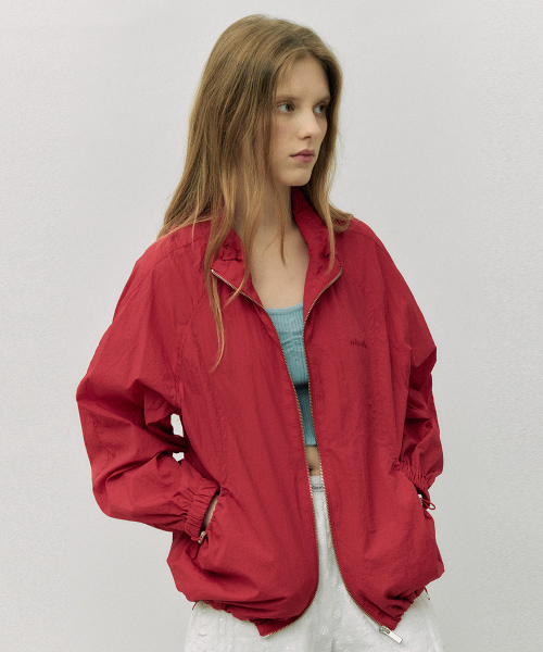 ROLAROLA(ロラロラ)の「STRING WIND JACKET RED(ナイロンジャケット・レディース・レッド・FREE)」の2枚目の写真