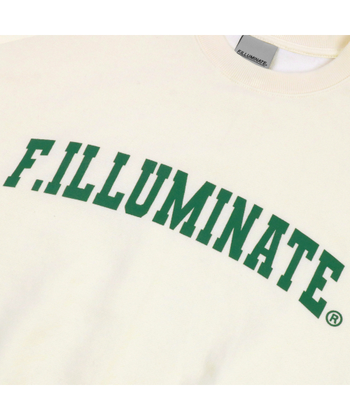 F.ILLUMINATE（フィルミネイト）の「[FW]オーバーフィットアーチロゴスウェットシャツ - クリーム（スウェット・メンズ・その他・S/L/XL）」の5枚目の写真