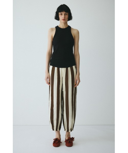 HeRIN.CYE（ヘリンドットサイ）の「Teleco tank top　　テレコタンクトップ（タンクトップ・レディース・ブラック/ベージュ/レッド/ライム/オフホワイト・FREE）」の12枚目の写真
