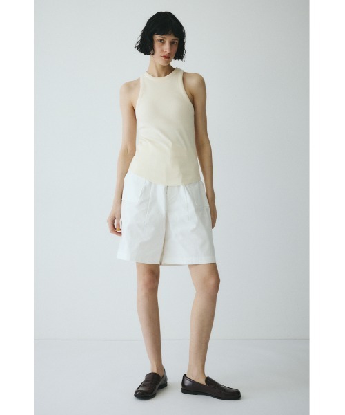 HeRIN.CYE（ヘリンドットサイ）の「Teleco tank top　　テレコタンクトップ（タンクトップ・レディース・ブラック/ベージュ/レッド/ライム/オフホワイト・FREE）」の20枚目の写真