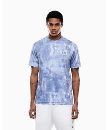 【エンポリオ アルマーニ EA7】Tennis Pro プリントTシャツ VENTUS7テクニカルファブリック