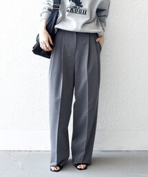 SHIPS（シップス）の「SHIPS any:〈手洗い可能〉2タック ワイド パンツ（スラックス）」