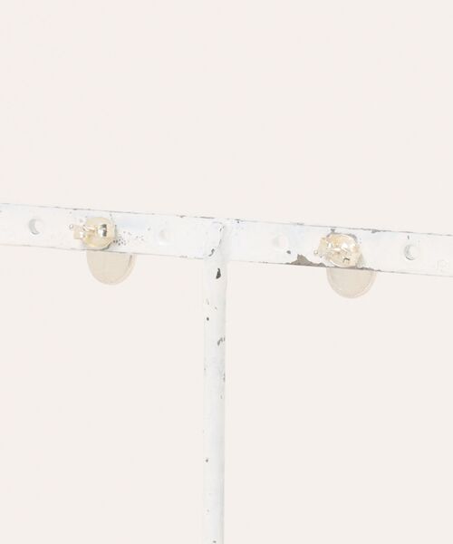 Harpo(アルポ)の「【HARPO】シルバーピアス ターコイズ 天然石(ピアス(両耳用)・レディース・ターコイズブルー/ブルー/ブラック・FREE)」の4枚目の写真