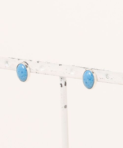 Harpo(アルポ)の「【HARPO】シルバーピアス ターコイズ 天然石(ピアス(両耳用)・レディース・ターコイズブルー/ブルー/ブラック・FREE)」の19枚目の写真