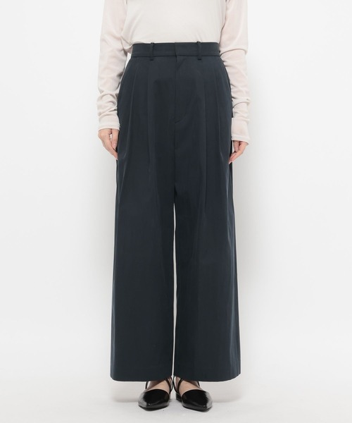 LOWRYS FARM(ローリーズファーム)の「C/Nタックワイドパンツ 639540(その他パンツ・レディース・ベージュ/ネイビー・LARGE/MEDIUM)」の19枚目の写真