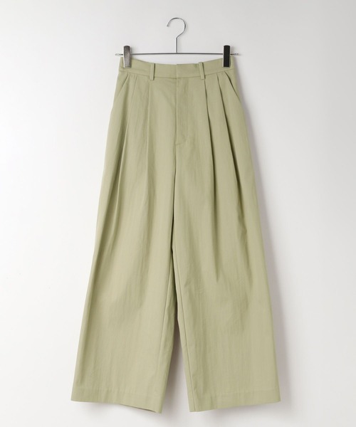 LOWRYS FARM(ローリーズファーム)の「C/Nタックワイドパンツ 639540(その他パンツ・レディース・ベージュ/ネイビー・LARGE/MEDIUM)」の10枚目の写真