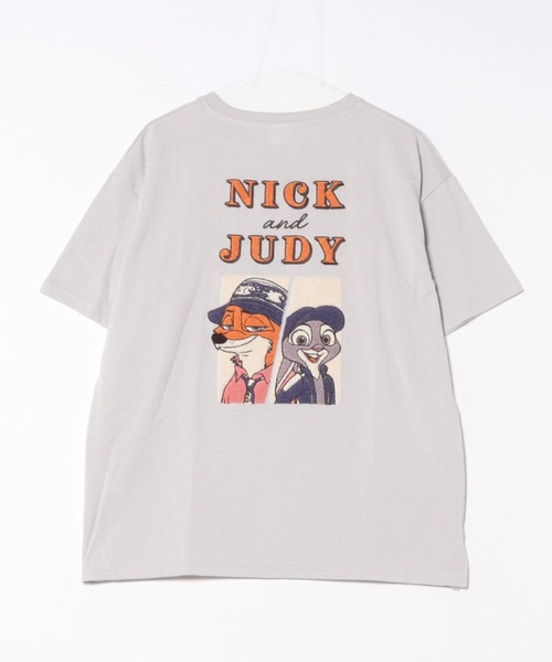 DISNEY/ディズニー】ズートピア サガラ刺繍Tシャツ（Tシャツ