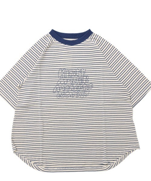 KRIFF MAYER Lady's Collection(クリフメイヤーレディースコレクション)の「ボーダー5分袖刺繍T(Tシャツ/カットソー・レディース・ブラック/オフホワイト/ベージュ/ホワイト系その他・LARGE/MEDIUM)」の15枚目の写真
