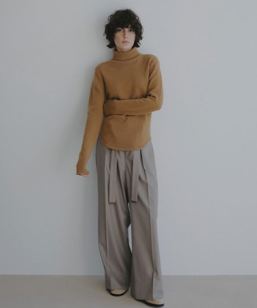 セール】ウールカシミヤタートルネックニットプルオーバー（ニット