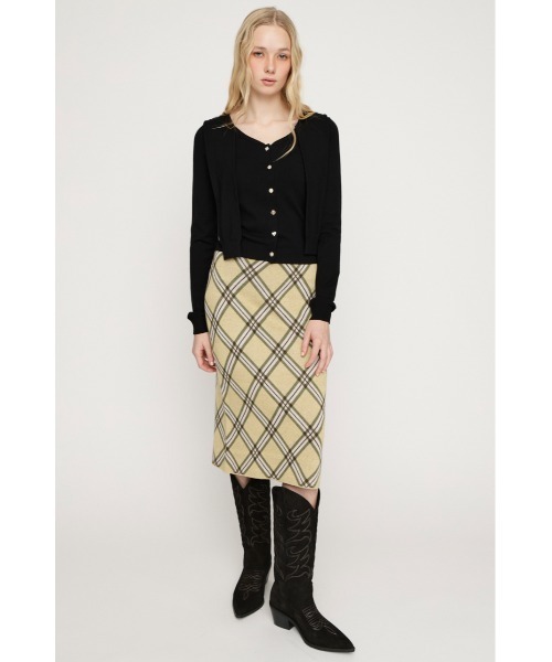 SLY（スライ）の「SAILOR TIE KNIT TOPS セーラータイニットトップス 春服（ニット/セーター・レディース・ライトグリーン/ブラック/杢グレー・FREE）」の11枚目の写真