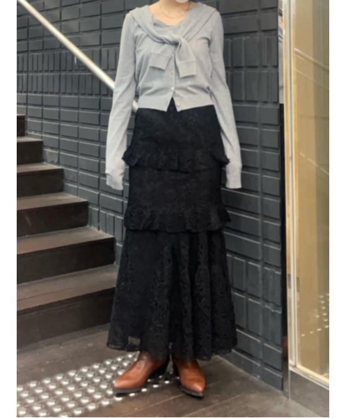 SAILOR TIE KNIT TOPS セーラータイニットトップス 春服（ニット