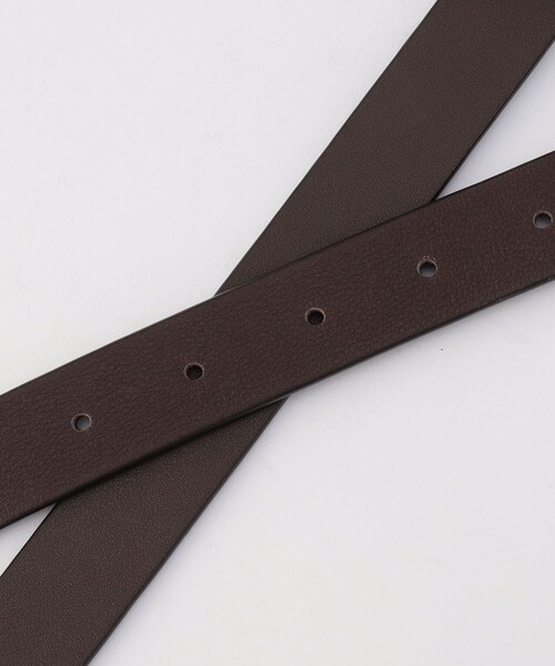 NOLLEY’S(ノーリーズ)の「レザーベルト(ベルト・レディース・ブラック/ダークブラウン・FREE)」の4枚目の写真