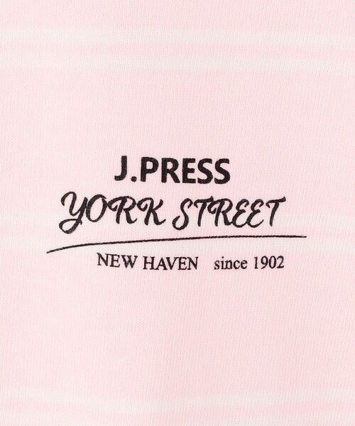 J.PRESS YORK STREET(ジェイプレスヨークストリート)の「【WOMEN】ボーダードルマンスリーブ バスクシャツ(Tシャツ/カットソー・レディース・ネイビー系1/サックスブルー系1/ピンク系1/ホワイト系1・F)」の9枚目の写真