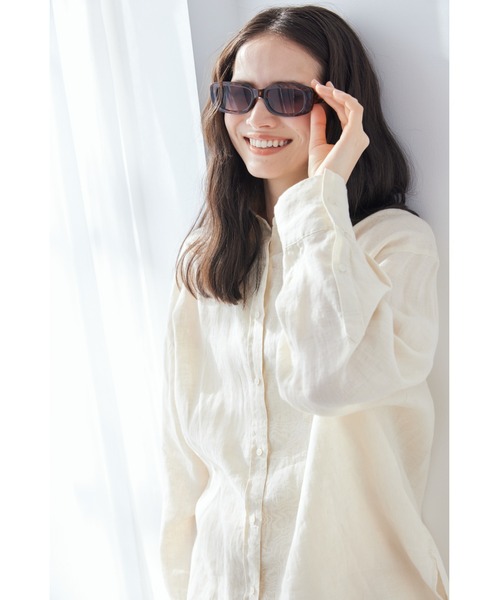 Mila Owen(ミラオーウェン)の「セルフレームスクエアサングラス(サングラス・レディース・ブラウン/ブラック・F)」の19枚目の写真
