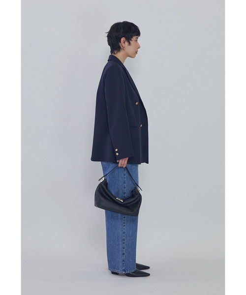 1er Arrondissement（プルミエアロンディスモン）の「ウールギャバジンジャケット（その他アウター・レディース・ブルー系その他3・38/36）」の5枚目の写真