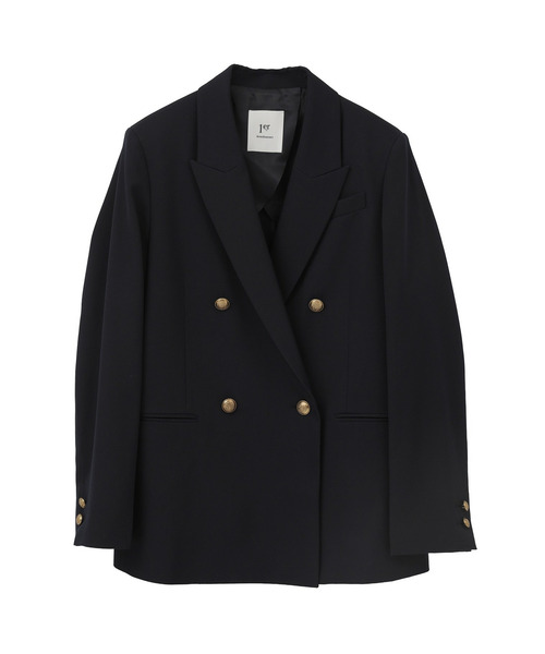 1er Arrondissement（プルミエアロンディスモン）の「ウールギャバジンジャケット（その他アウター・レディース・ブルー系その他3・38/36）」の7枚目の写真