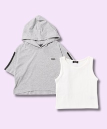 Mac-House（マックハウス）の「RICHMIX パーカー×タンクトップアンサンブル（アンサンブル）」