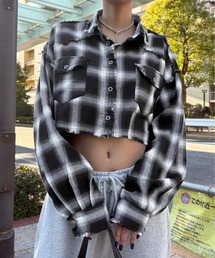 sedacle girl（セダクルガール）の「クロップドウエスタンシャツ（シャツ/ブラウス）」