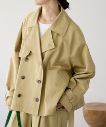 RIVE DROITE | 予約【A・MONN(アモン)】ショートトレンチ(トレンチコート)