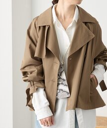 RIVE DROITE | 予約【A・MONN(アモン)】ショートトレンチ(トレンチコート)