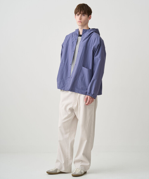 ORCIVAL（オーシバル）の「ORCIVAL | タイプライター フードライトジャケット MEN（その他アウター・メンズ・ブラウン系その他2/ブラック・4/5）」の15枚目の写真