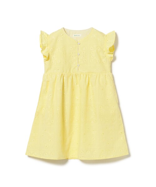 BEAMS mini(ビームスミニ)の「【7/2再値下げ】パンチング レース ワンピース 2026SS(90~150cm)プチプラ 通園 通学 定番(ワンピース・キッズ・イエロー系その他4/パープル系その他5・90/100/110/120/140/150/130)」の9枚目の写真