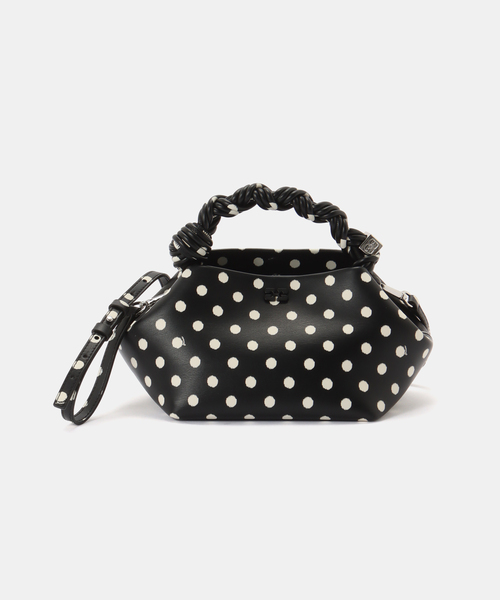 GANNI(ガニー)の「GANNI / ガニー Bou Small Printed(ハンドバッグ・レディース・ブラック・FREE)」の2枚目の写真