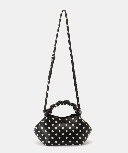GANNI(ガニー)の「GANNI / ガニー Bou Small Printed(ハンドバッグ・レディース・ブラック・FREE)」の3枚目の写真