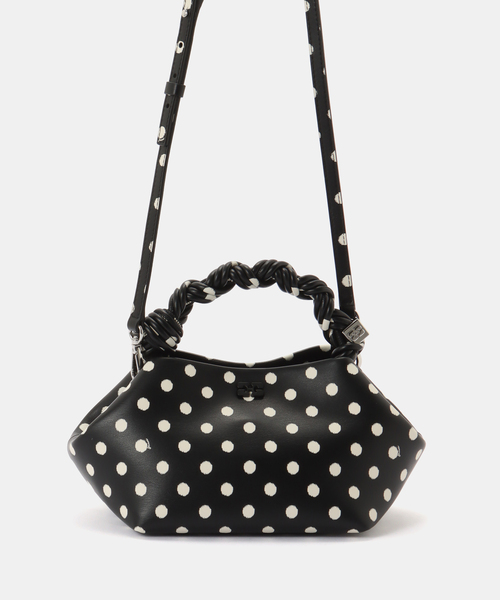 GANNI(ガニー)の「GANNI / ガニー Bou Small Printed(ハンドバッグ・レディース・ブラック・FREE)」の4枚目の写真
