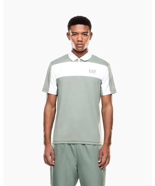 EMPORIO ARMANI ポロシャツ Tシャツ セット XL XXL セール】【エンポリオ アルマーニ EA7】Tennis Pro ジップアップ