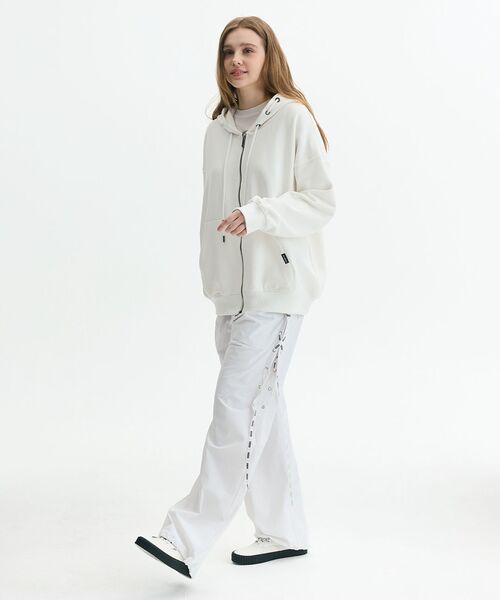 KRUXH(クルクス)の「サイドレースアップ ワイドパンツ / ベージュ(スウェットパンツ・レディース・その他・1/2/3)」の16枚目の写真