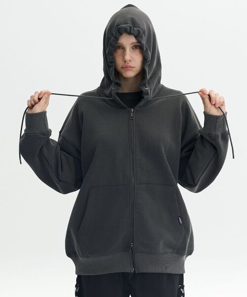 KRUXH(クルクス)の「サイドレースアップ ワイドパンツ / ベージュ(スウェットパンツ・レディース・その他・1/2/3)」の17枚目の写真