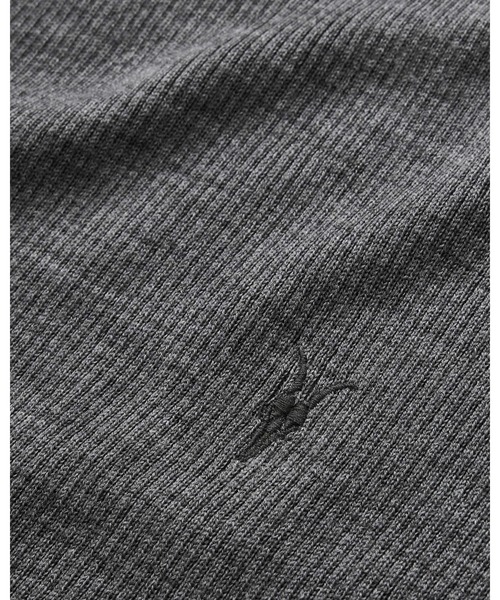 ALLSAINTS（オールセインツ）の「MODE MERINO RAMSKULL OPEN CARDIGAN | モード メリノ ラムスカル オープン カーディガン（カーディガン/ボレロ・メンズ・グレー系その他・S/M/L/XL）」の5枚目の写真