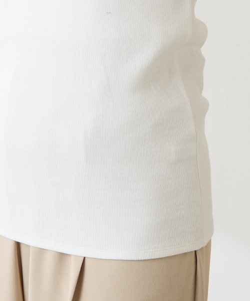 COLLAGE GALLARDAGALANTE(コラージュガリャルダガランテ)の「リブタンク(タンクトップ・レディース・レッド/ブラック/ホワイト・FREE)」の10枚目の写真