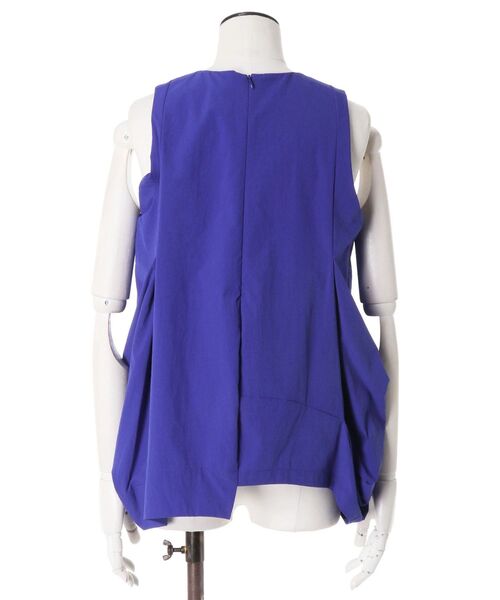 UN3D.（アンスリード）の「ROUND BOX COCOON TOP / ラウンドボックスコクーントップ（シャツ/ブラウス・レディース・ブルー/グレー/ブラック/ホワイト・38/36）」の11枚目の写真