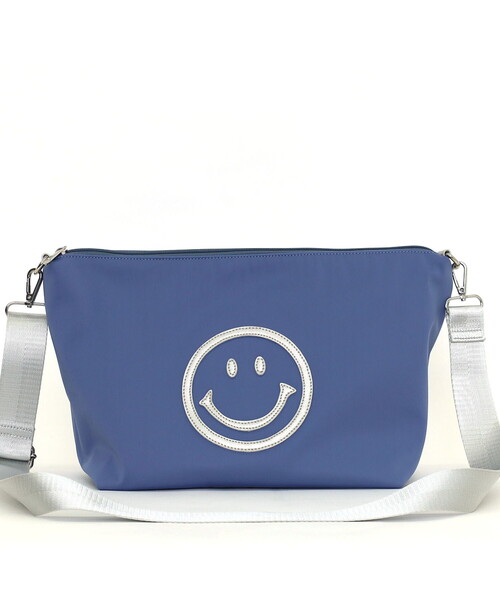 COOCO(クーコ)の「SMILEY inbag付マルチWAYメッシュトートバッグ/A4対応(トートバッグ・レディース・ブラック/ゴールド/シルバー・FREE)」の9枚目の写真