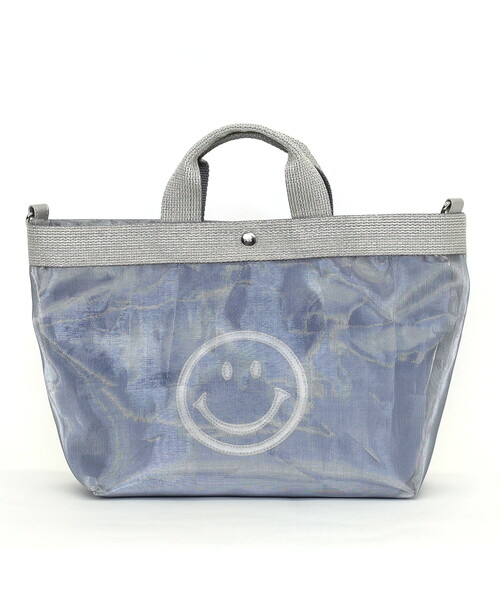 COOCO(クーコ)の「SMILEY inbag付マルチWAYメッシュトートバッグ/A4対応(トートバッグ・レディース・ブラック/ゴールド/シルバー・FREE)」の11枚目の写真