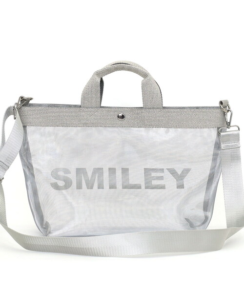 COOCO(クーコ)の「SMILEY inbag付マルチWAYメッシュトートバッグ/A4対応(トートバッグ・レディース・ブラック/ゴールド/シルバー・FREE)」の13枚目の写真