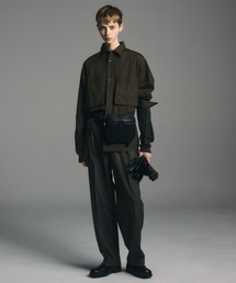 BAL（バル）の「CORDURA / COBAT WOOL BELTED PANT（スラックス）」