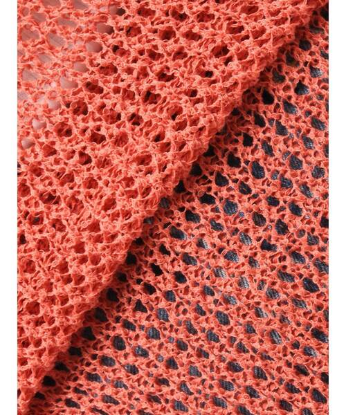 Ungrid(アングリッド)の「透かし編みノースリニットワンピース(ワンピース・レディース・その他1/オレンジ/アイボリー・FREE)」の19枚目の写真