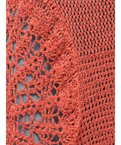 Ungrid(アングリッド)の「透かし編みノースリニットワンピース(ワンピース・レディース・その他1/オレンジ/アイボリー・FREE)」の22枚目の写真