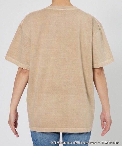 GOOD ROCK SPEED（グッドロックスピード）の「BARNYARDSTORM / LIFE PICTURE COLLECTION / DRIVEフォトT【『ネルソンさん』YouTubeご紹介アイテム】（Tシャツ/カットソー・レディース・チャコールグレー/ベージュ・FREE）」の7枚目の写真