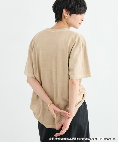 GOOD ROCK SPEED（グッドロックスピード）の「BARNYARDSTORM / LIFE PICTURE COLLECTION / DRIVEフォトT【『ネルソンさん』YouTubeご紹介アイテム】（Tシャツ/カットソー・レディース・チャコールグレー/ベージュ・FREE）」の22枚目の写真