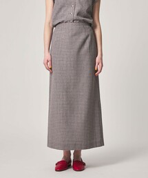 Steven Alan | ＜Steven Alan＞チェック ロング スカート(スカート)