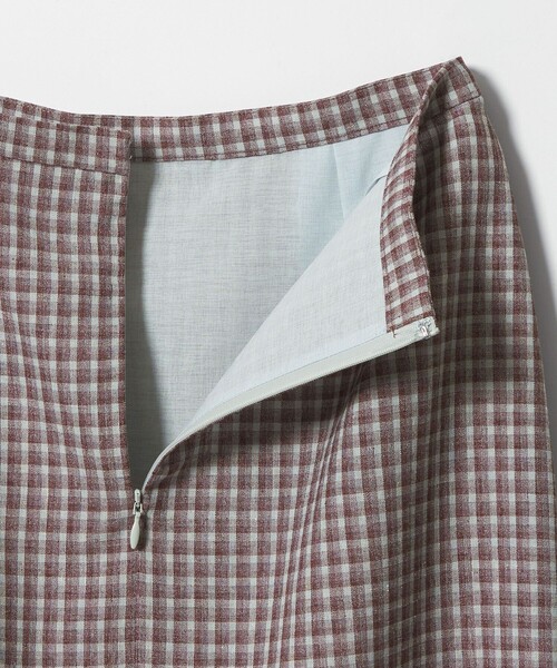 Steven Alan（スティーブンアラン）の「＜Steven Alan＞チェック ロング スカート（スカート・レディース・ライトブルー/ネイビー/ブラウン・L/M/S）」の15枚目の写真